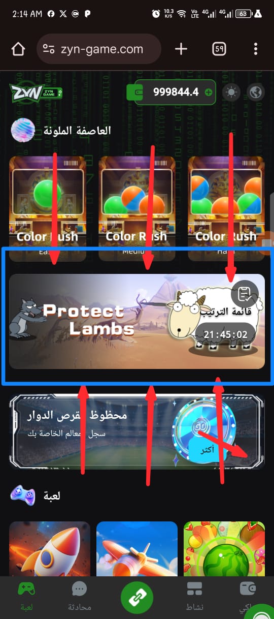 لعبة Protect Lambs
